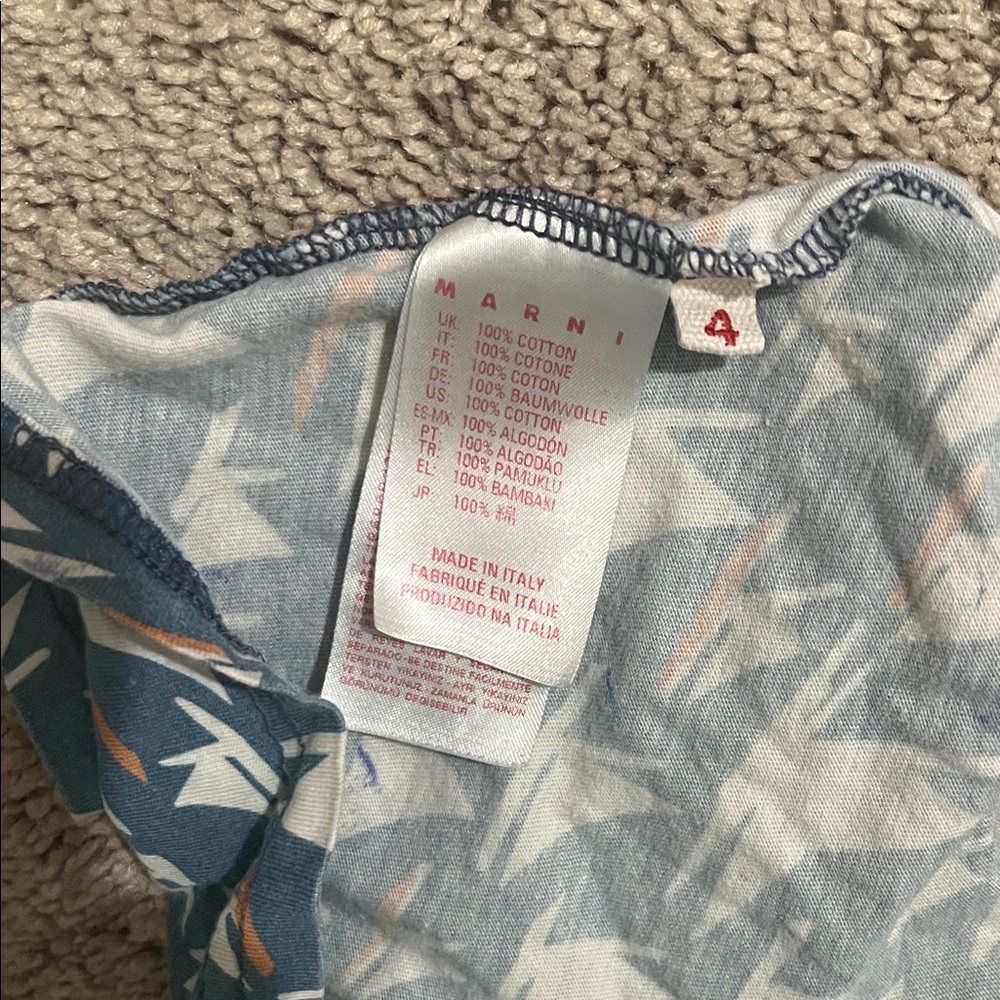 Marni Sailboat Print T-Shirt - Picture 3 of 3
